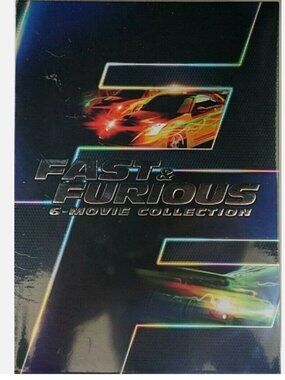 THE FAST & FURIOUS 6 MOVIE COLLECTION DVD SET